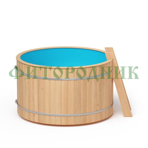 круглая купель «original» с пластиковой вставкой диаметр 1450 мм высота 900 мм