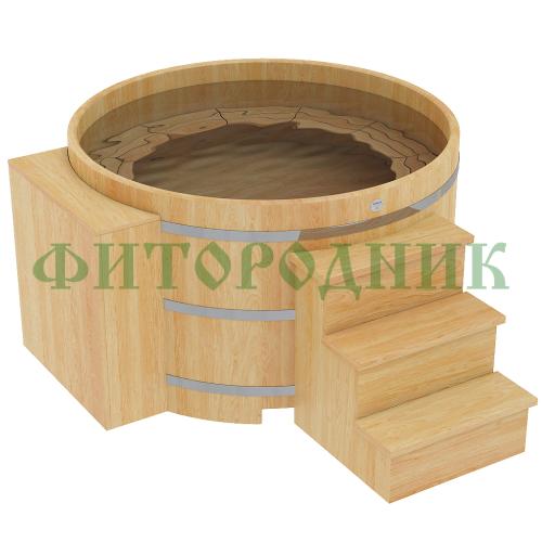 фурако круглая «premium» из кедра с электроподогревом 2000 мм