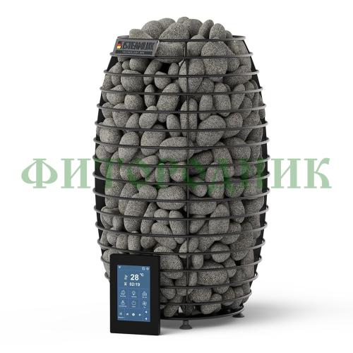 электрическая печь «steamlux» premium cilindro-120 - 12 квт с wi-fi