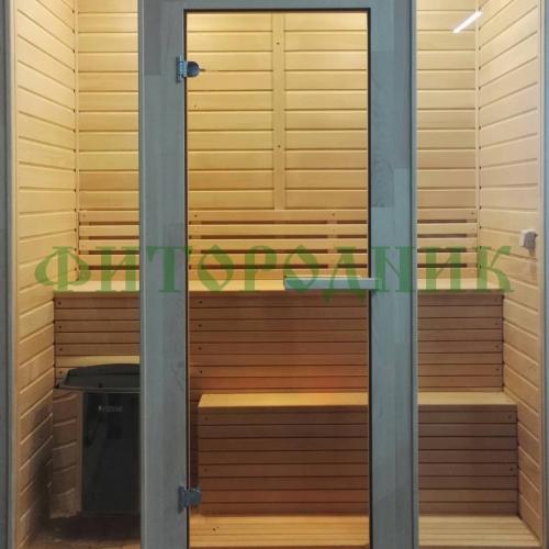 финская сауна трехместная «comfort» с электрической печью