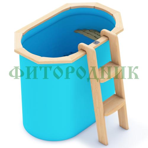 овальная купель «comfort» из полипропилена длина 1400 мм ширина 780 мм высота 1000 мм