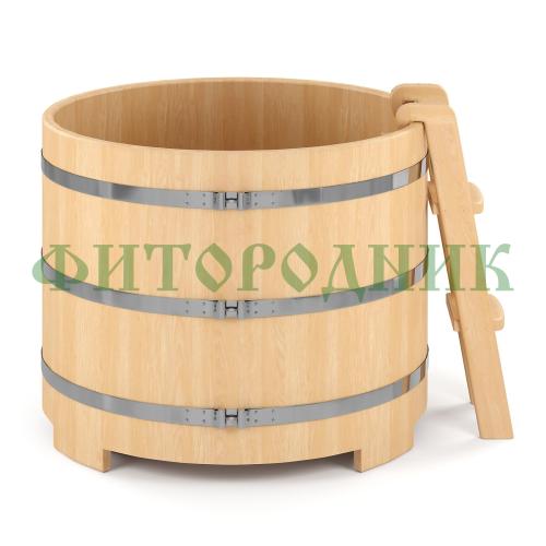 круглая купель «premium» из кедра диаметр 1500 мм высота 1150 мм