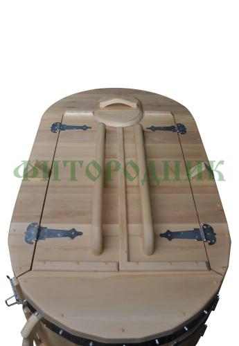 кедровая бочка полулежачая «классическая»