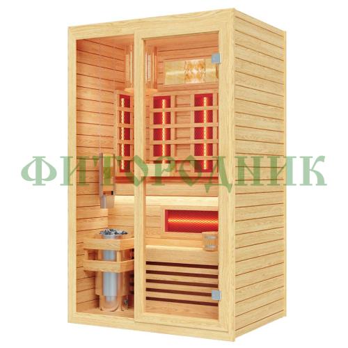 комбинированная сауна двухместная «comfort»