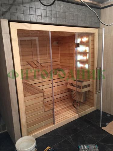 комбинированная сауна четырехместная «comfort»