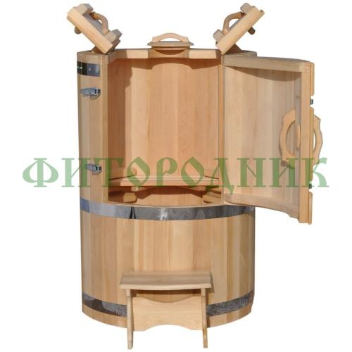 кедровая бочка круглая «профессиональная премиум»