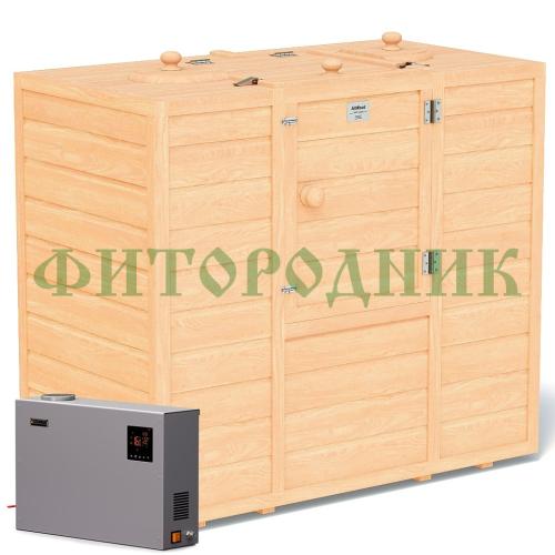 мини-сауна двухместная «sauna by siberia premium» с парогенератором