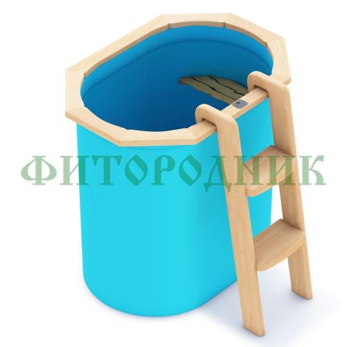 овальная купель «comfort» из полипропилена длина 1200 мм ширина 780 мм высота 1000 мм