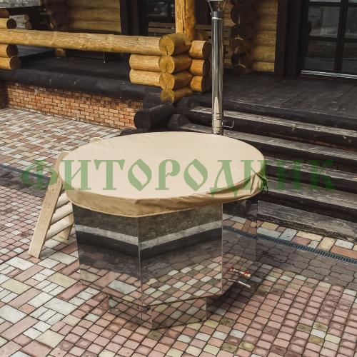 банный чан 8 гр. «сибирский знахарь» 1900 мм высота 1250 мм, глубина чаши 850 мм