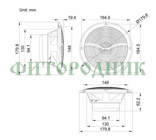 термостойкие водостойкие динамики «steamlux» music system premium для бани сауны хамама